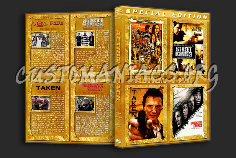 Action 4-Pack dvd cover