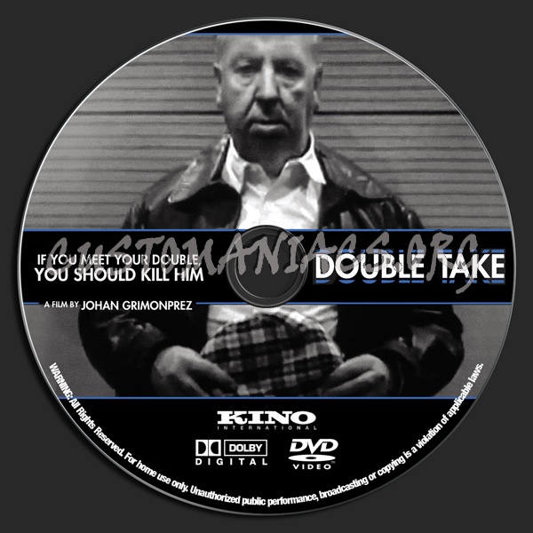 Double Take dvd label