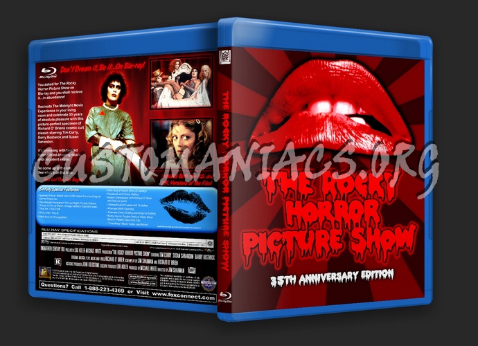 The Rocky Horror Picture Show blu-ray cover