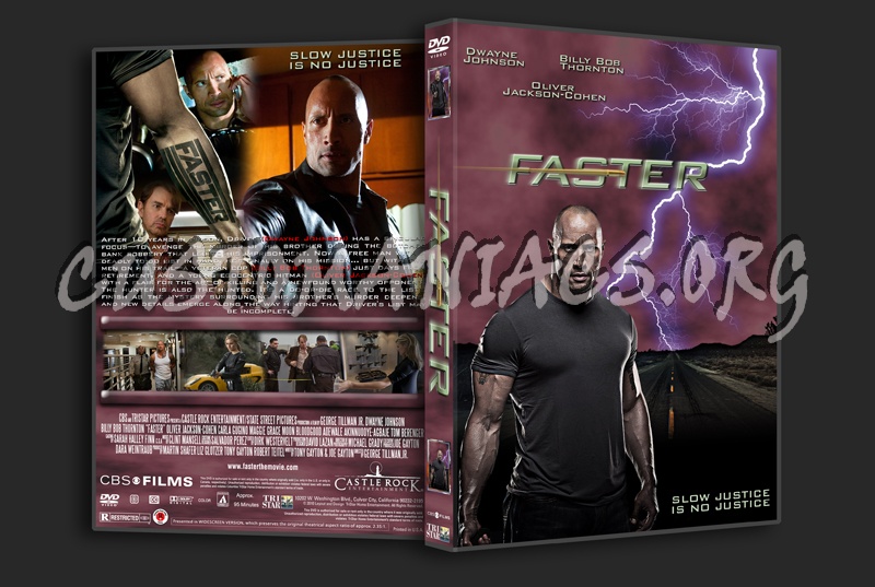 Faster dvd cover