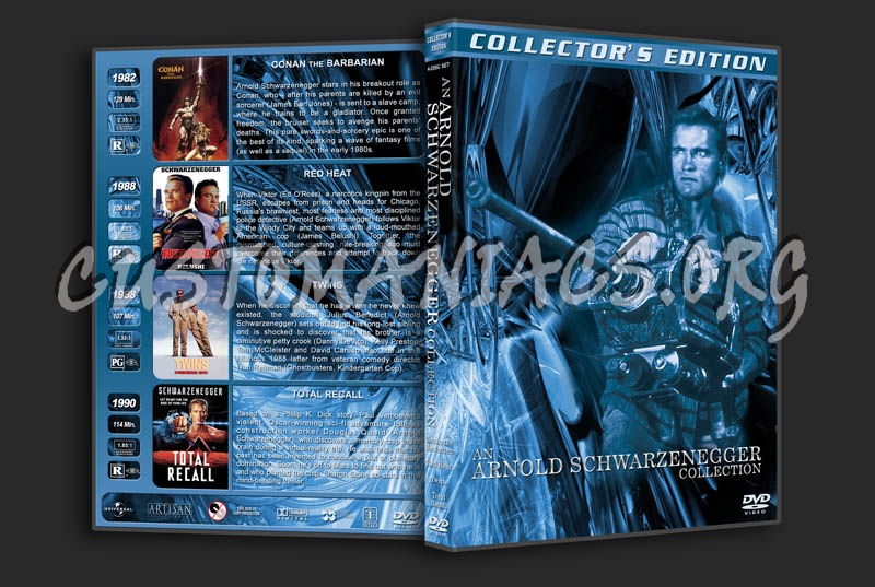 An Arnold Schwarzenegger Collection dvd cover