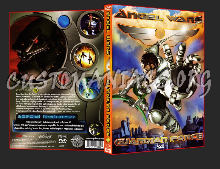 Angel Wars Guardian Force Episode 1 dvd cover