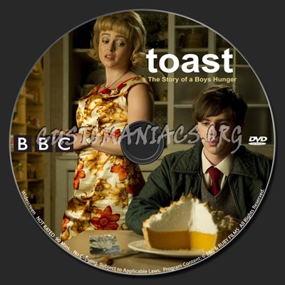 toast dvd label