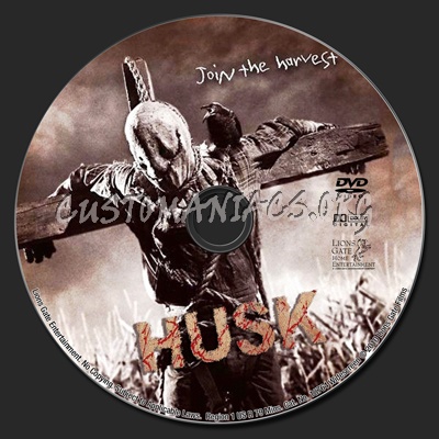 Husk dvd label