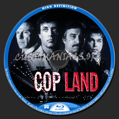 Cop Land blu-ray label