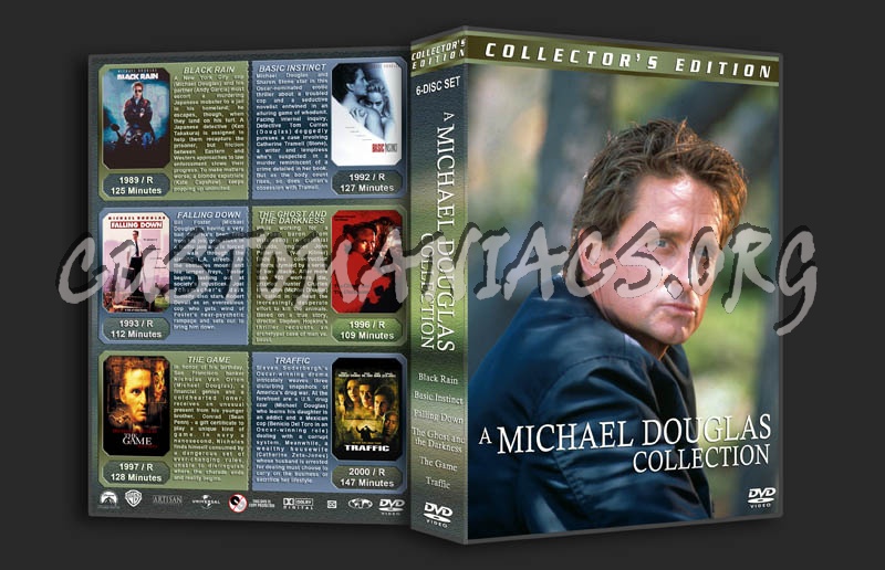 A Michael Douglas Collection dvd cover