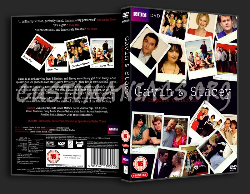 Gavin & Stacey The Complete Collection dvd cover