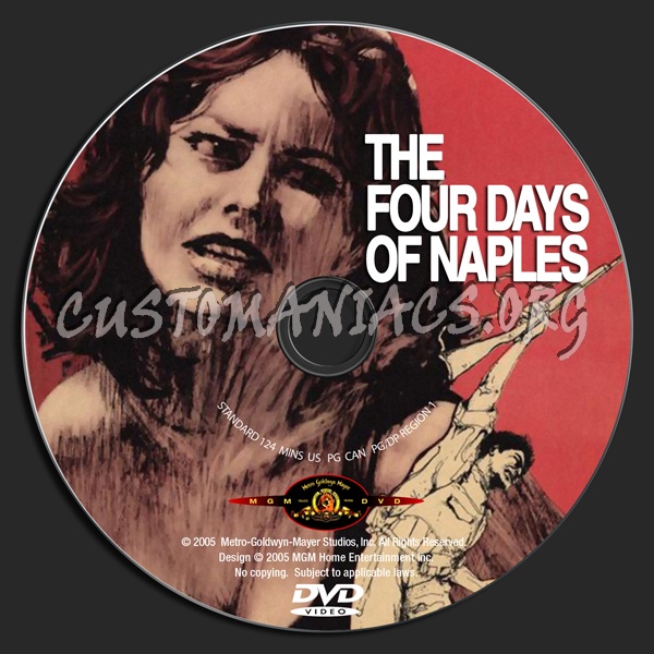 The Four Days Of Naples dvd label - DVD Covers & Labels by Customaniacs ...