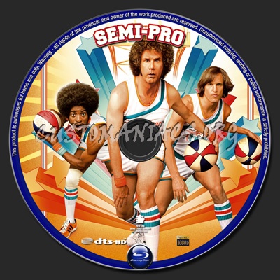 Semi Pro blu-ray label