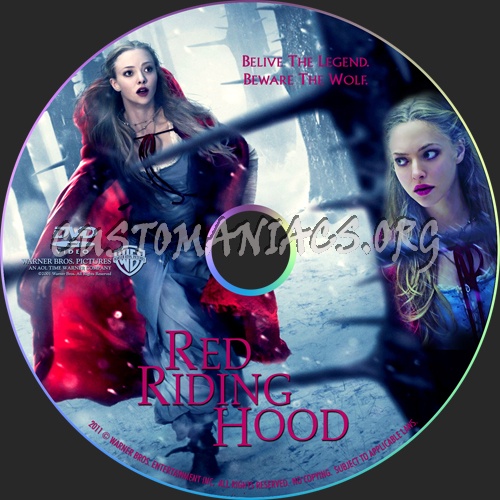 Red Riding Hood dvd label