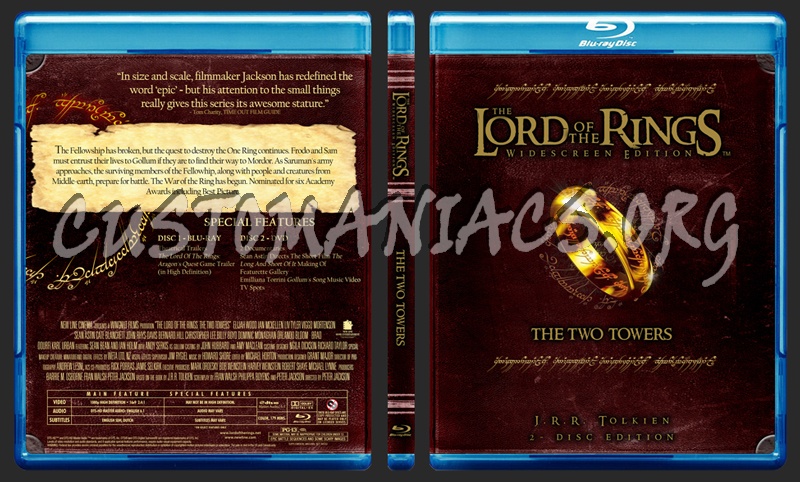 Lord of the Rings Trilogy blu-ray cover - DVD Covers & Labels by ...