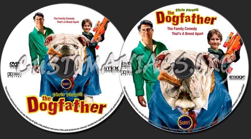 The Dogfather dvd label