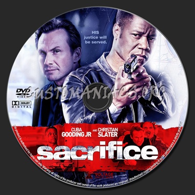 Sacrifice dvd label