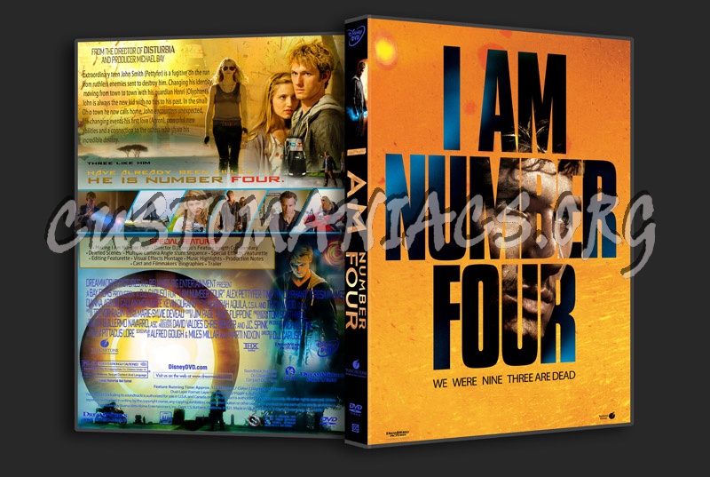 I Am Number Four dvd cover