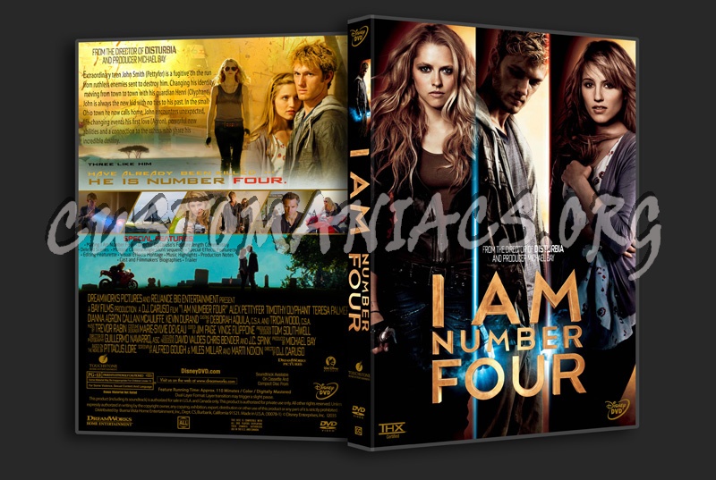 I Am Number Four dvd cover