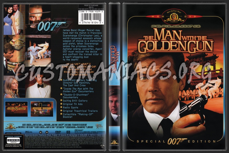 The Man with the Golden Gun dvd cover - DVD Covers & Labels by ...