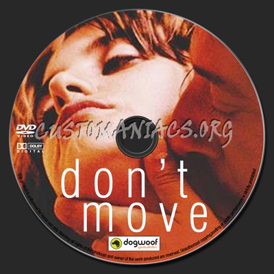 Don't Move dvd label