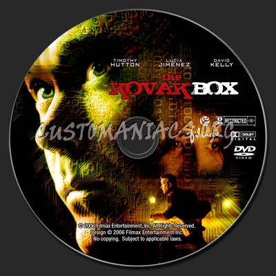 The Kovak Box dvd label