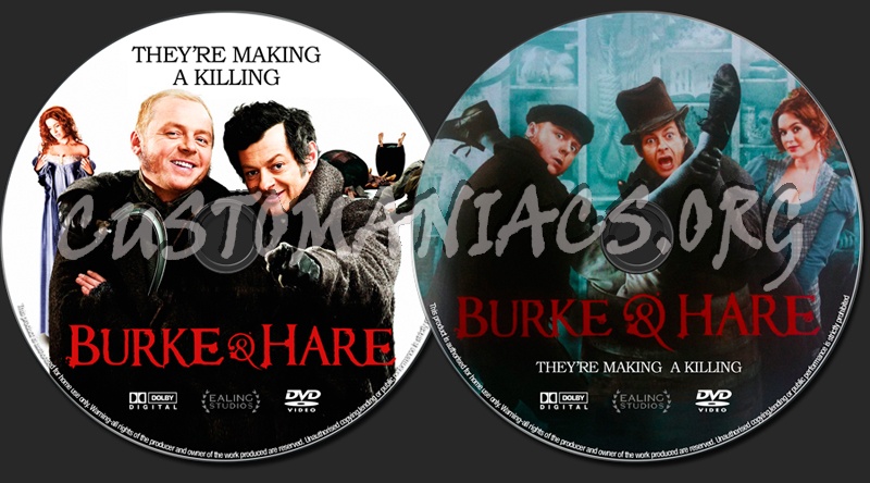 Burke and Hare dvd label