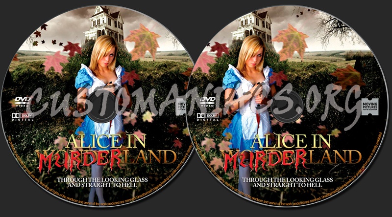 Alice in Murderland dvd label