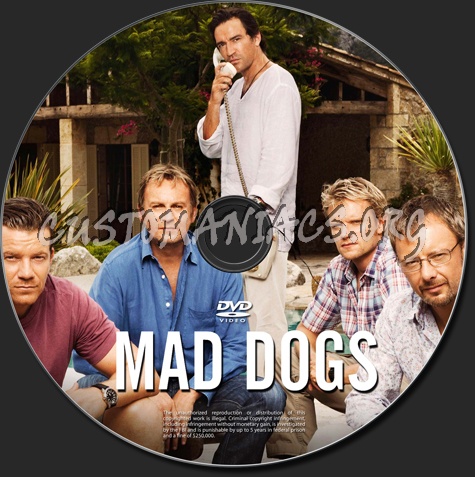 Mad Dogs dvd label