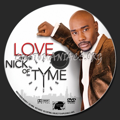 Love in the Nick of Tyme dvd label