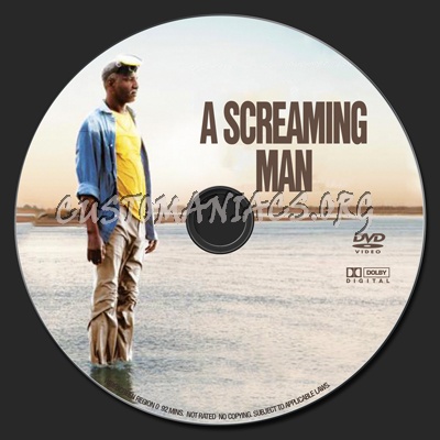 A Screaming Man dvd label