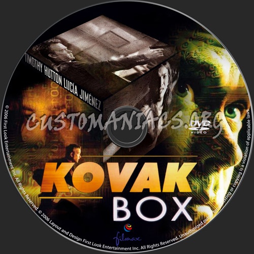 The Kovak Box dvd label