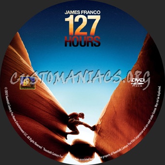 127 Hours dvd label