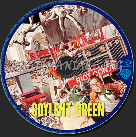 Soylent Green blu-ray label