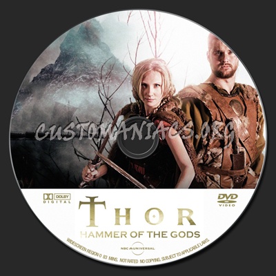 Thor Hammer of the Gods dvd label