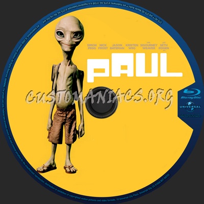 Paul blu-ray label - DVD Covers & Labels by Customaniacs, id: 129383 ...