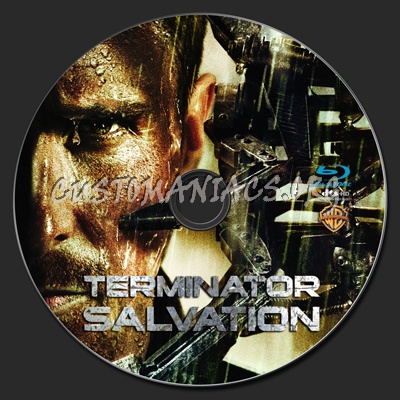 Terminator Salvation blu-ray label