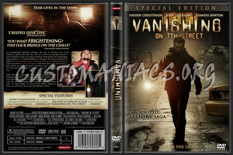 Vanishing on 7th Street dvd cover