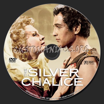 Silver Chalice (1954) dvd label