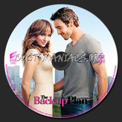 The Back-Up Plan dvd label