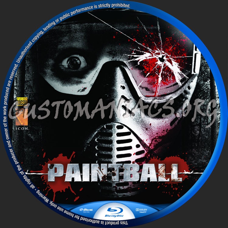 Paintball blu-ray label