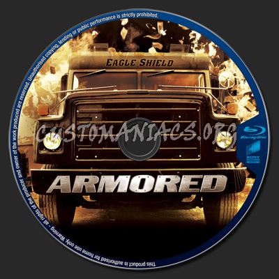 Armored blu-ray label