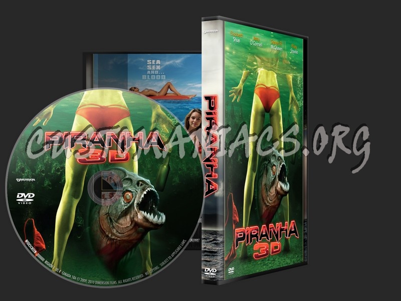 Piranha 2010 dvd label