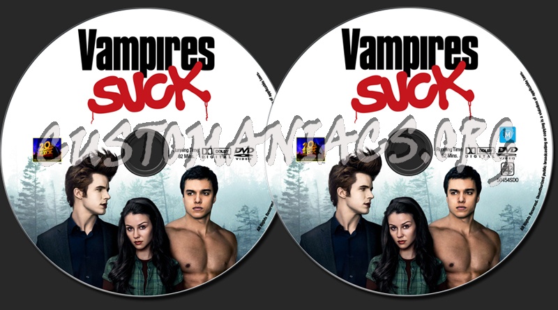 Vampires Suck dvd label