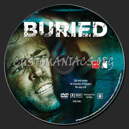 Buried dvd label