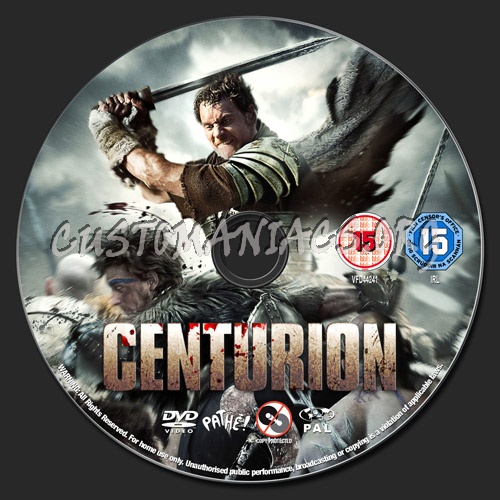 Centurion dvd label