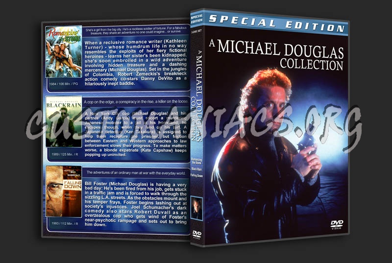 A Michael Douglas Collection (3-disc) dvd cover