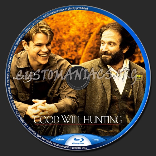 Good Will Hunting blu-ray label