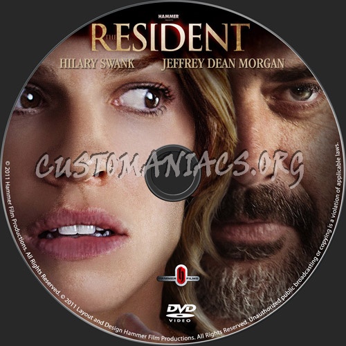 The Resident dvd label