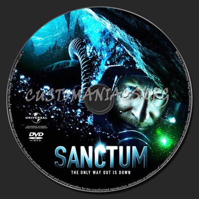 Sanctum dvd label