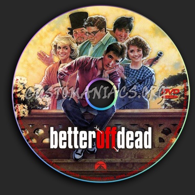 Better of Dead dvd label