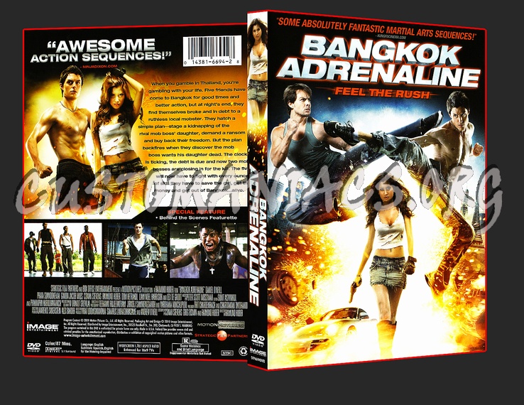 Bangkok Adrenaline dvd cover