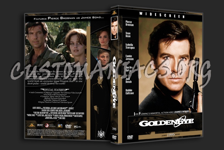 Golden Eye - 1995 dvd cover