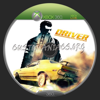 Driver San Francisco dvd label